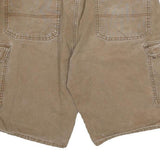 DICKIES Mens Shorts Brown Casual Cargo Plain 2XL W34 Workwear Durable