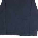 CALVIN KLEIN Mens Navy Blue Cotton Zip Jacket L Casual Comfort Everyday Wear