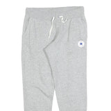 CONVERSE Womens Joggers Grey XS W28 L27 Cotton Blend Regular Tapered Fit