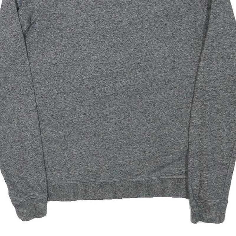 KENZO Mens Grey Cotton Blend Crew Neck XS Embroidered Tiger Sweatshirt