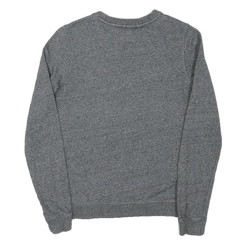 KENZO Mens Grey Cotton Blend Crew Neck XS Embroidered Tiger Sweatshirt