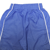 NIKE Mens Blue Striped Sports Casual Shorts S W24 Athletic Comfortable