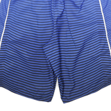 NIKE Mens Blue Striped Sports Casual Shorts S W24 Athletic Comfortable