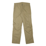 LAFUMA Mens Cotton Blend Beige Regular Straight Trousers W33 L32 Casual Outdoor