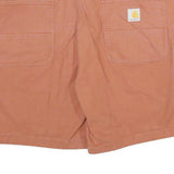 CARHARTT Mens Shorts Rust Orange Casual Workwear XL W40 Utility Cotton Blend