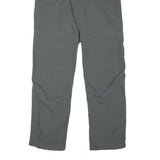 COLUMBIA Womens Grey Regular Fit Straight Leg Polyester Blend Trousers W30 L32