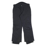 COLUMBIA Womens Black Relaxed Zip Trousers W34 L32 Outdoor Winter Snow