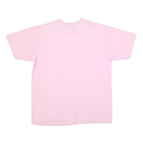 ONEITA Mens Pink XL Short Sleeve Crew Neck Rancho La Puerta Graphic T-Shirt