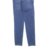 LEVI'S Womens Slim Blue Skinny Denim Medium W25 L27 Zip Cotton Blend Jeans