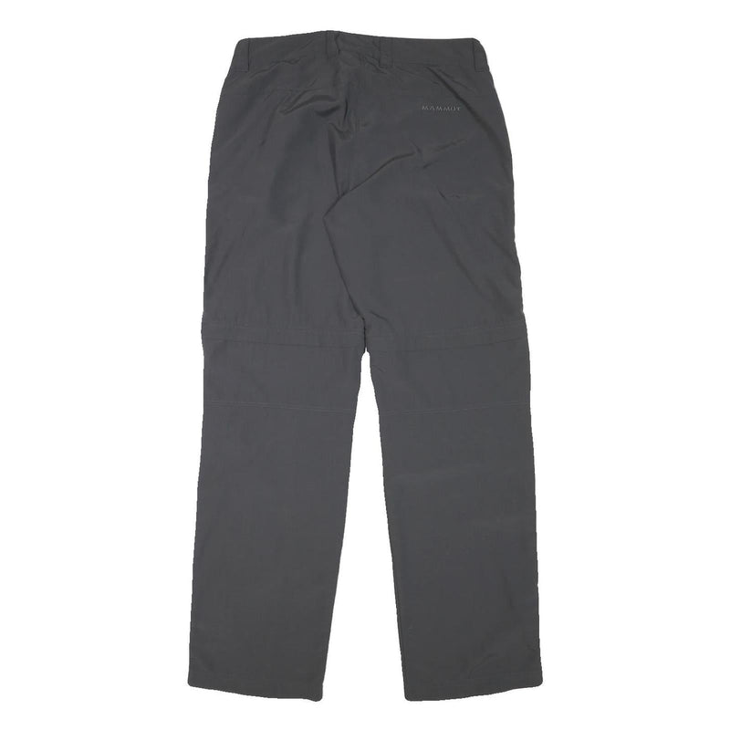 MAMMUT Womens Polyester Blend Black Regular Straight Trousers W31 L31 Outdoor