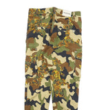 PLEASE Womens Cotton Blend Slim Fit Camouflage Cargo Trousers W28 L28