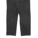 LEVI'S 505 Mens Jeans Black Regular Straight Denim Medium W36 L27 Classic Fit