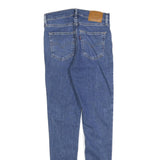 LEVI'S 720 Womens Jeans Blue Slim Skinny Denim Medium W26 L30 Zip