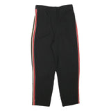 & OTHER STORIES Womens Polyester Blend Black Relaxed Trousers W27 L25 Striped