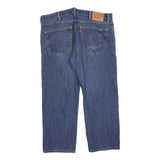 LEVI'S 505 Mens Jeans Blue Relaxed Straight Denim Medium W38 L26 Classic Casual