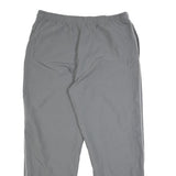 REEBOK Mens Joggers Grey Tapered L W34 L30 Athletic Track Pants Polyester Blend