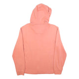 NAUTICA Mens Pink Zip Up Hoodie M Cotton Blend Casual Sweatshirt