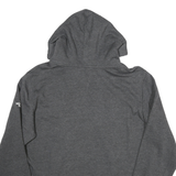 THE NORTH FACE Mens Grey Hoodie L Cotton Blend Pullover Hooded Sweatshirt