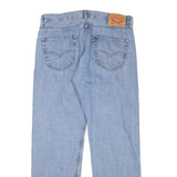 LEVI'S 505 Mens Jeans Blue Regular Straight Denim Medium W33 L29 Classic Fit Zip