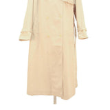 Mens Beige Cotton Blend Plain Classic Long Sleeve Button Jacket L Casual