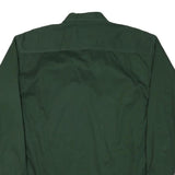 TEXX Mens Green Shirt L Cotton Blend Button-Down Long Sleeve Casual Workwear