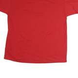 JERZEES Mens Red Husky Spirit Graphic T-Shirt XL Short Sleeve Crew Neck Casual