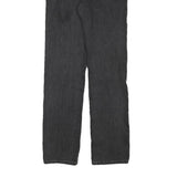 LEVI'S Womens Black Regular Straight Denim Jeans W25 L29 Classic Cotton Blend