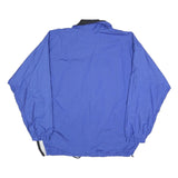 LOFFLER Mens Blue & Black Sports Jacket XL Polyester Blend Zip Up Casual