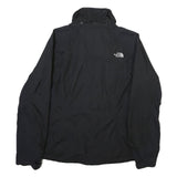 THE NORTH FACE Womens Black Outdoor Jacket M Polyester Blend Zip Weatherproof