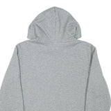 PUMA Mens Grey Pullover Hoodie S Cotton Blend Logo Print Casual Sweatshirt