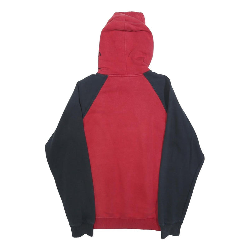AIR JORDAN Mens Red & Black Pullover Hoodie S Jumpman Logo Drawstring