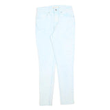 LEVI'S 721 Womens Slim Jeans Denim Light W27 L28 Slim Fit Zip Closure