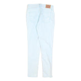 LEVI'S 721 Womens Slim Jeans Denim Light W27 L28 Slim Fit Zip Closure