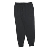 FILA Mens Joggers Black Slim Tapered S W28 L26 Cotton Blend Logo Casual