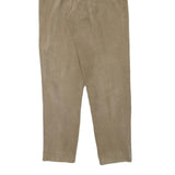 IRIL Womens Slim Beige Cotton Blend Slim Tapered Trousers W27 L31