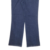 WRANGLER Womens Regular Fit Straight Blue Denim Jeans W32 L29 Zip Cotton Blend