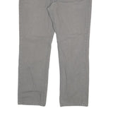 DICKIES Mens Cotton Blend Grey Regular Straight Trousers W36 L30 Casual Workwear