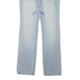 WENDJS Womens Jeans Blue Regular Straight Denim Medium W29 L30 Studded Lace