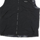 CHAMPION Mens Black Reversible Zip Jacket XL Polyester Plain Lightweight