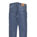 LEVI'S 510 Mens Slim Jeans Blue Denim W32 L32 Zip Cotton Blend