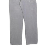 CARHARTT Mens Regular Fit Grey Cotton Blend Workwear Trousers W30 L30 Durable