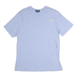 POLO RALPH LAUREN Mens Blue XL V-Neck Plain Cotton T-Shirt Pocket Casual