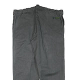 FISCHER PECHEUR Mens Cotton Blend Grey Regular Button Trousers W43 L30 Casual