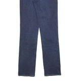 LEVI'S Womens Blue Regular Straight Denim Medium Wash W27 L32 Zip Jeans