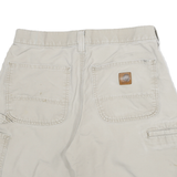 CARHARTT Mens Shorts Beige Casual M W30 Cotton Blend Pocketed Workwear