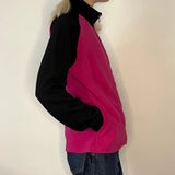 Kappa Track Jacket - Large Pink Polyester