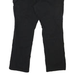 CARHARTT Womens Cotton Black Relaxed Straight Trousers W40 L31 Workwear Utility