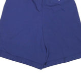 Womens Shorts Blue Casual Plain XS W26 Cotton Blend Comfortable Summer Wear