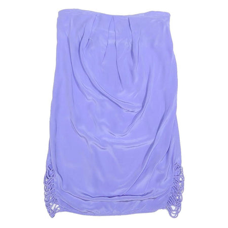 ZIMMERMANN Womens Lilac Silk Mini Skirt XS Elegant Sophisticated Summer Style