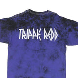 TRIPPK RAD Mens Blue & Black Graphic T-Shirt M Short Sleeve Crew Neck Unique